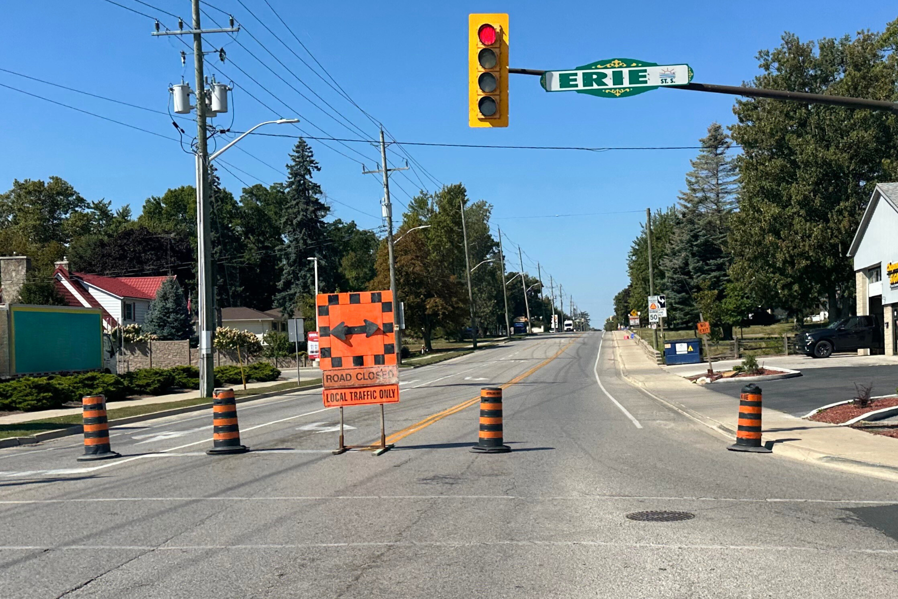 Seacliff Drive West – Temporary Bike Lane Closure | Seacliff Drive West ...