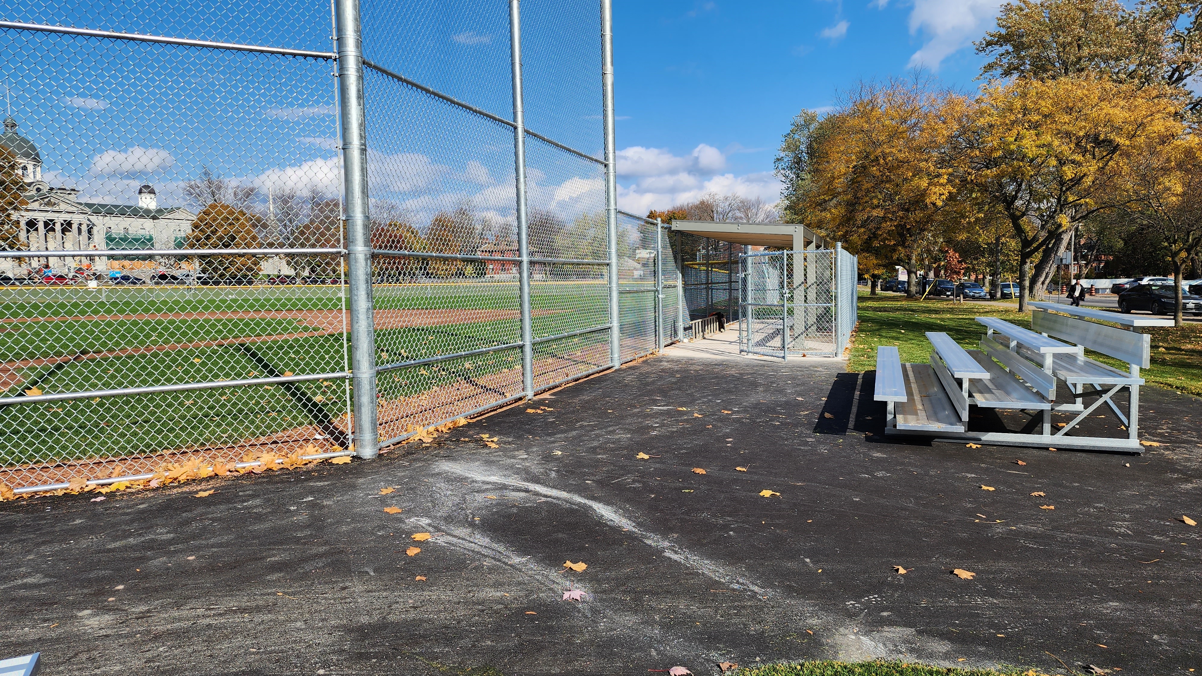 a new baseball diamond at Cricket Field - 32 Bagot St.