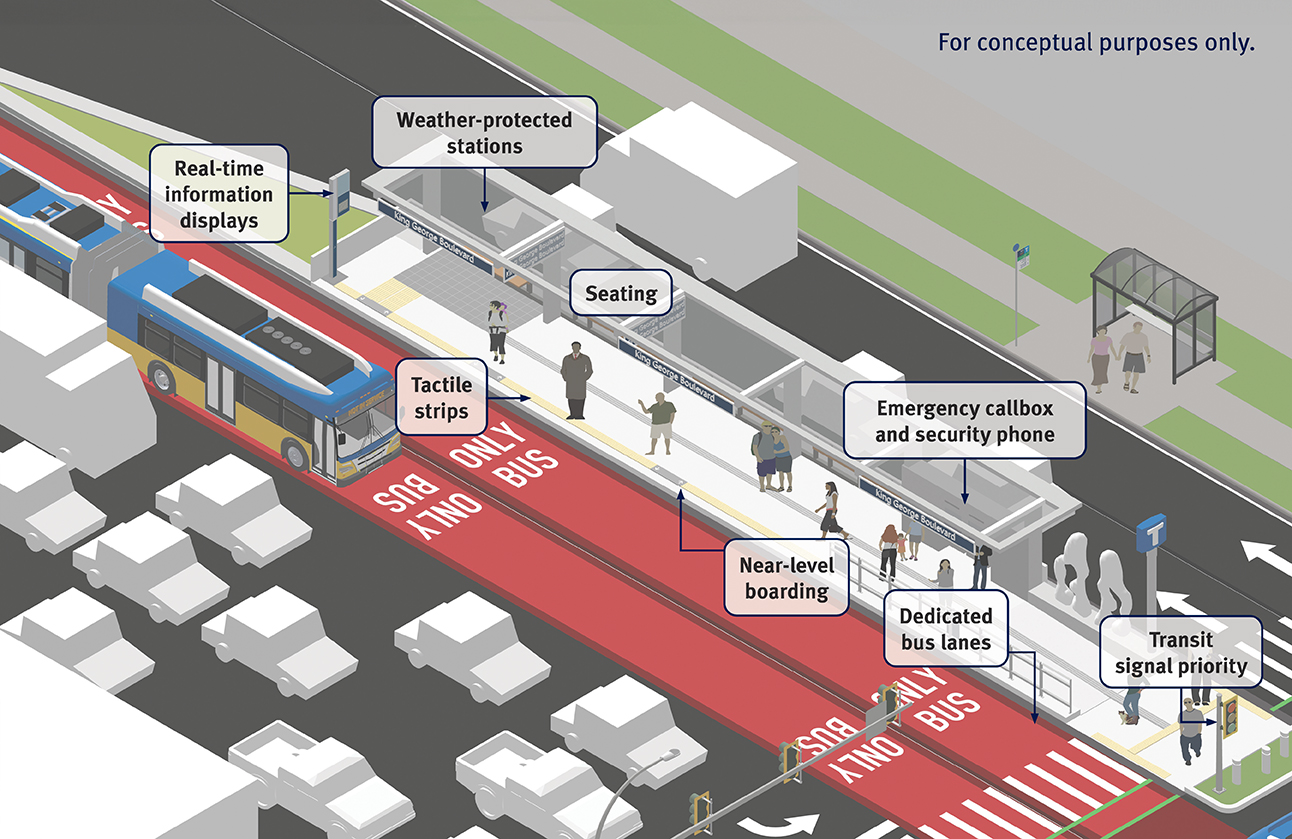Translink Bus Layout Here's where TransLink will build new bus rapid transit stations ...
