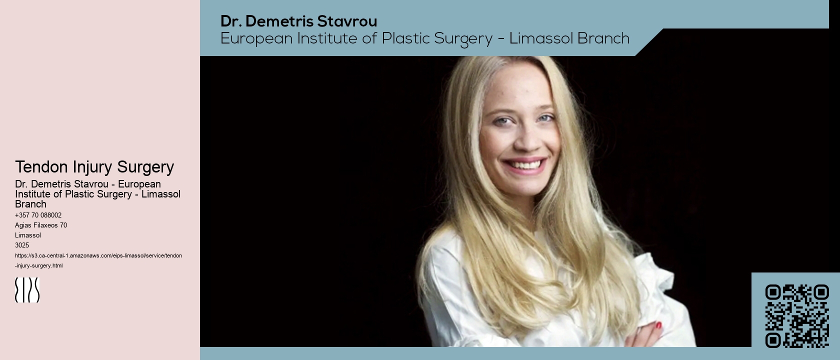Tendon Injury Surgery