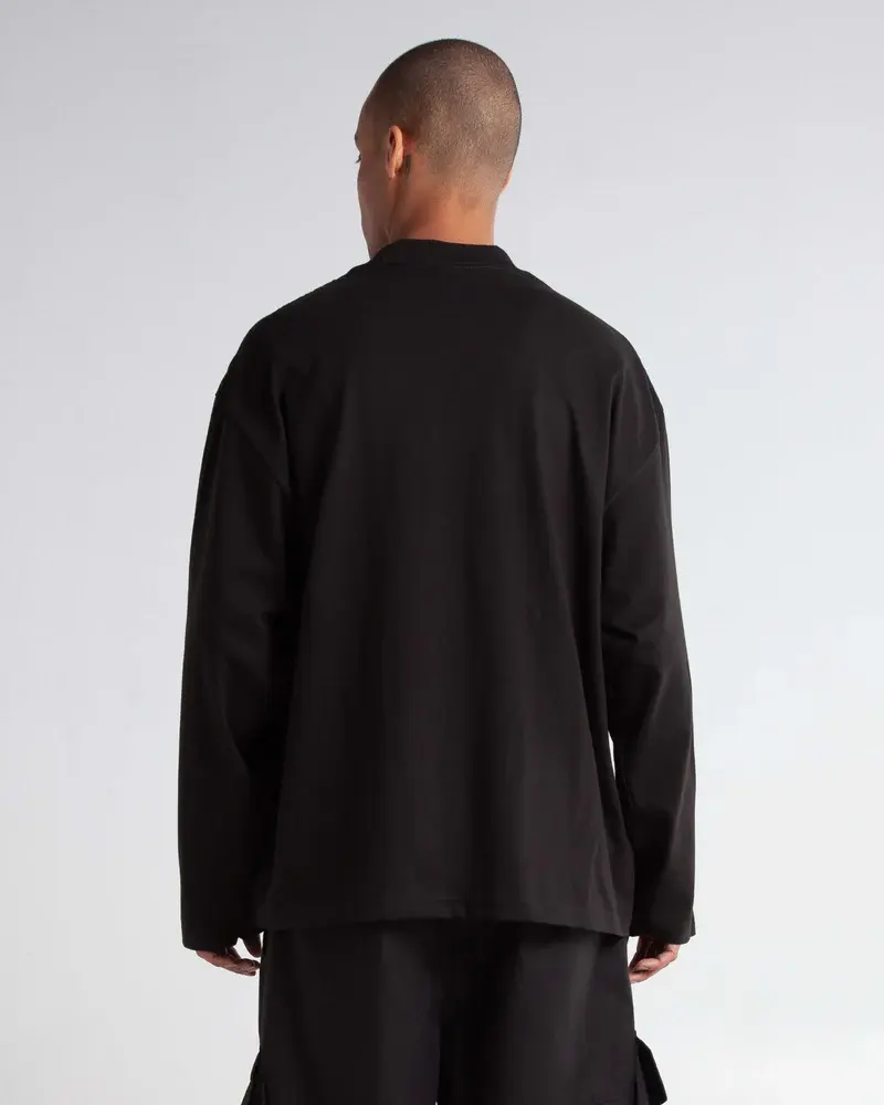 7 5 Max Heavyweight Oversized Longsleeve Black 003