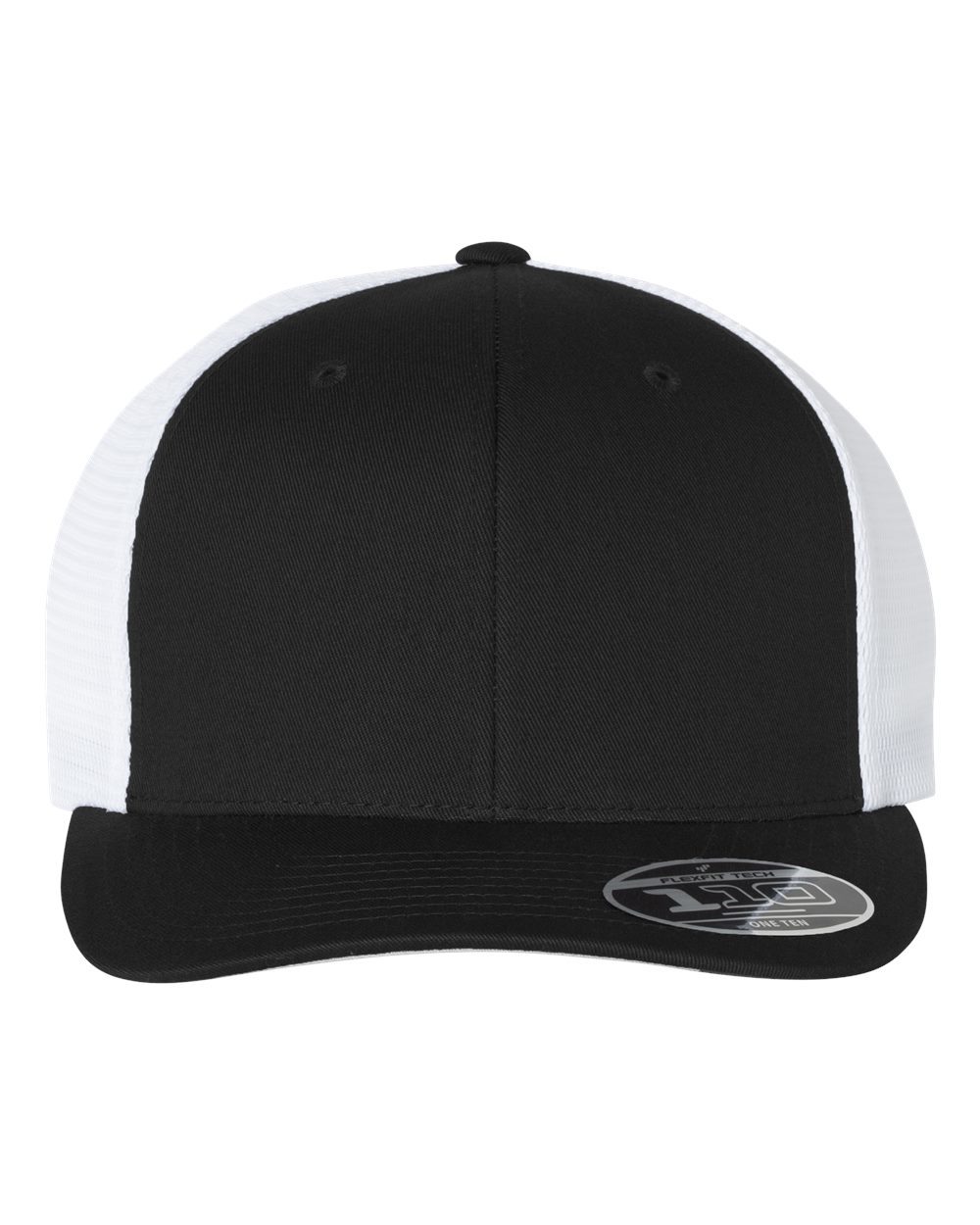 Flexfit 110 M Black White Front High