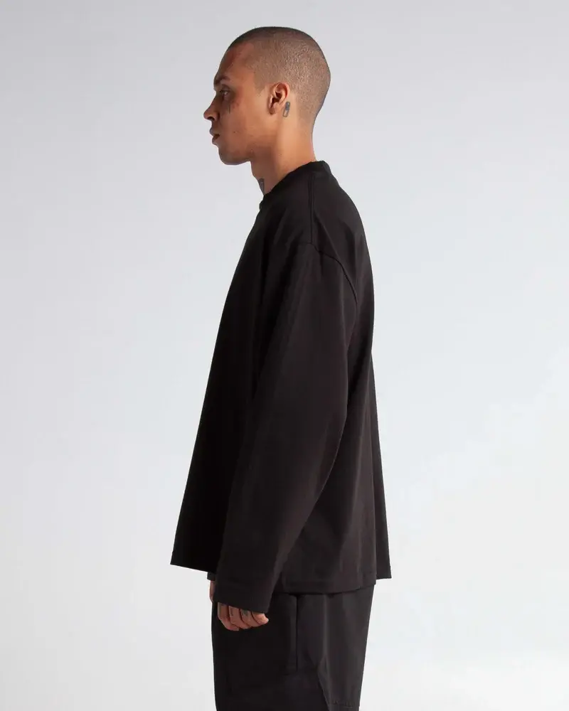 7 5 Max Heavyweight Oversized Longsleeve Black 004