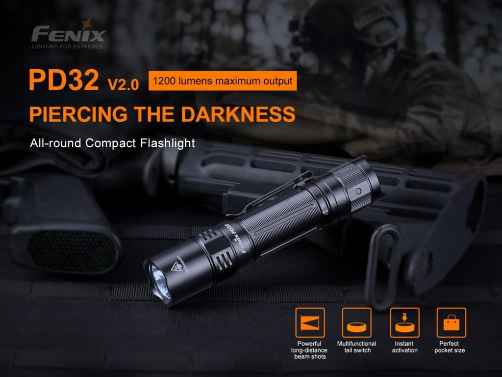 PD32 v2.0 Flashlight