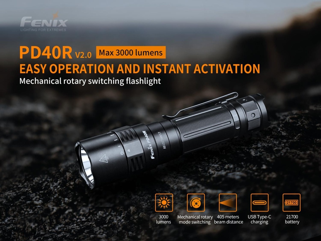 PD40R Flashlight