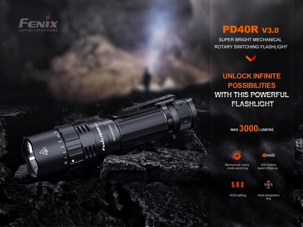 PD40R v3.0 Flashlight