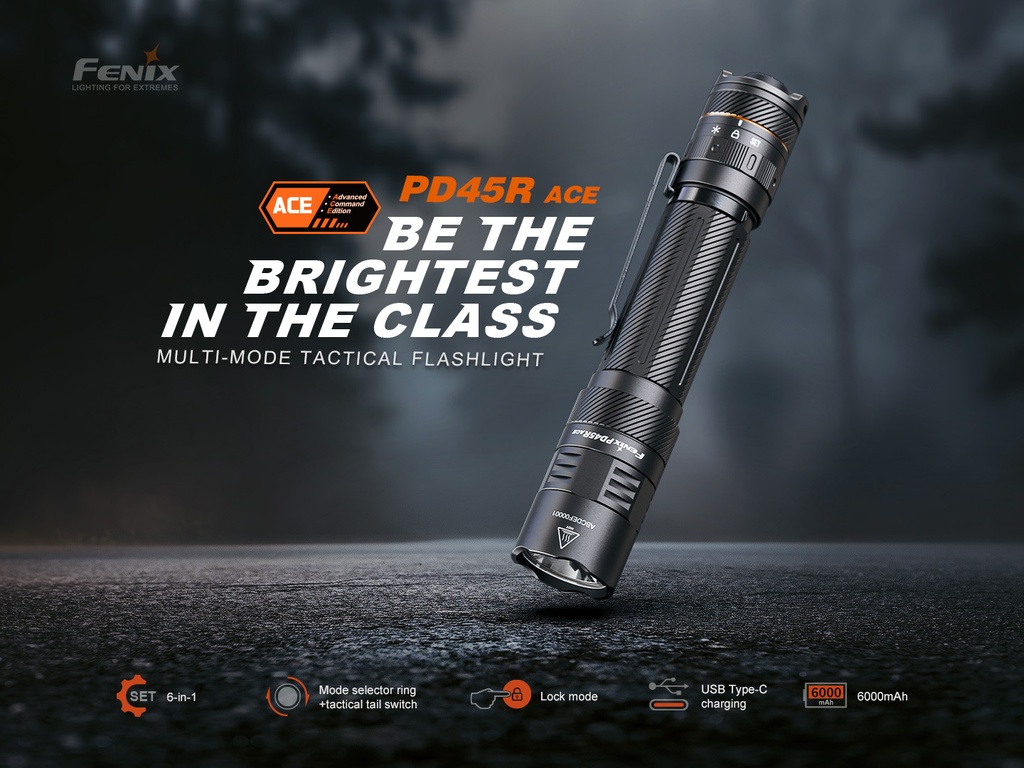 PD45R ACE Flashlight