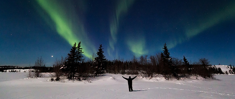 Canadian Winter Lighting
