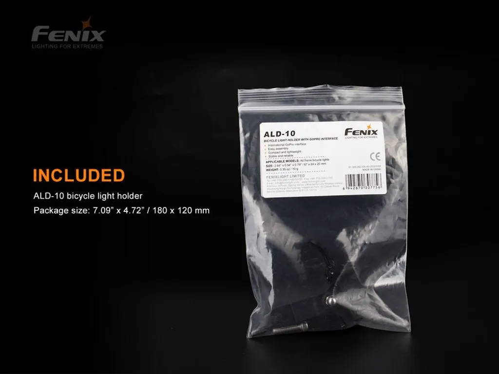 Fenix ALD-10 Bike Light Holder With GoPro Interface - view 4