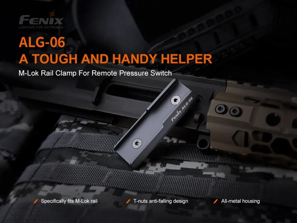 FenixALG-06 Remote Pressure Switch Multi Rail Mount System Clamp