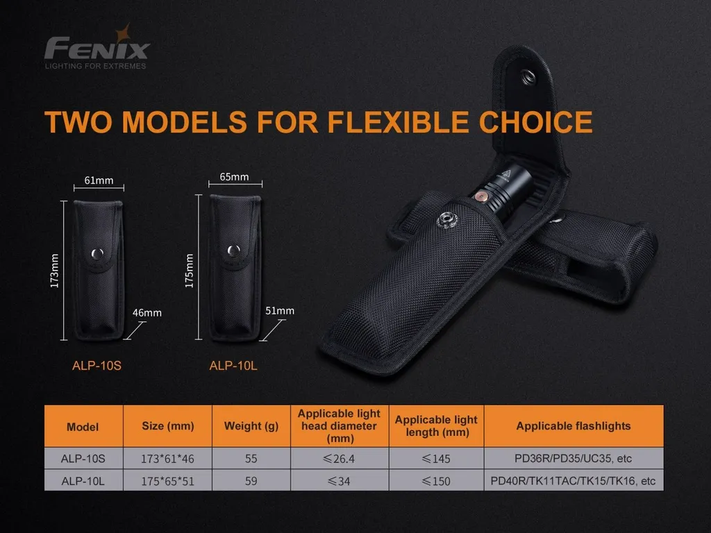 Fenix ALP-10L Flashlight Holster