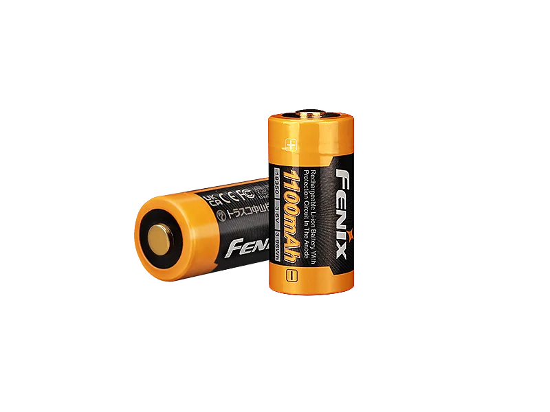 Fenix ARB-L18-1100 Rechargeable 18350 Li-Ion Battery cutout