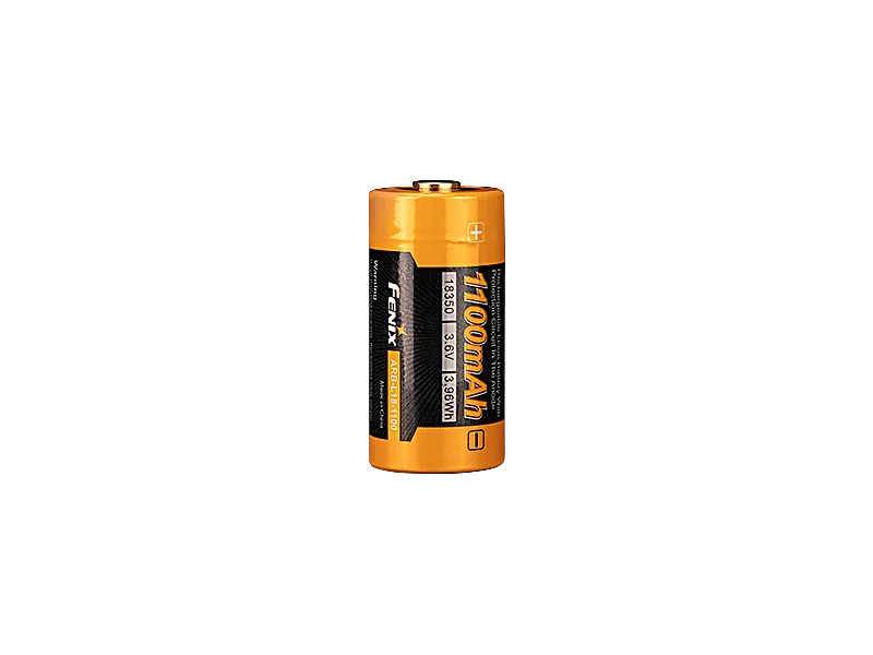 Fenix ARB-L18-1100 Rechargeable 18350 Li-Ion Battery cutout