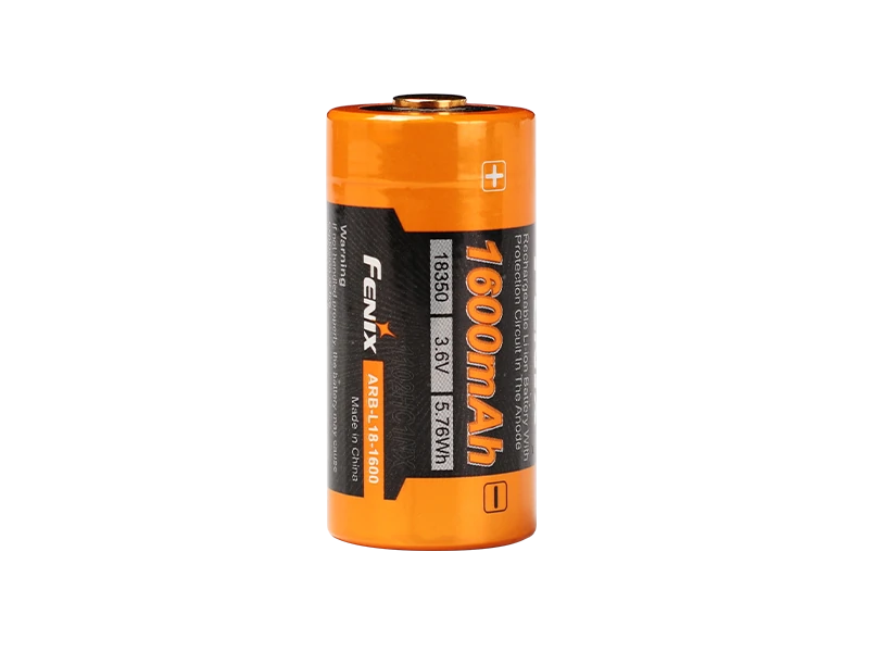 Fenix ARB-L18-1600 Rechargeable 18350 Li-Ion Battery cutout