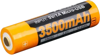 Fenix ARB-L18-3500U 18650 Li-ion USB Rechargeable Battery — detail view 2