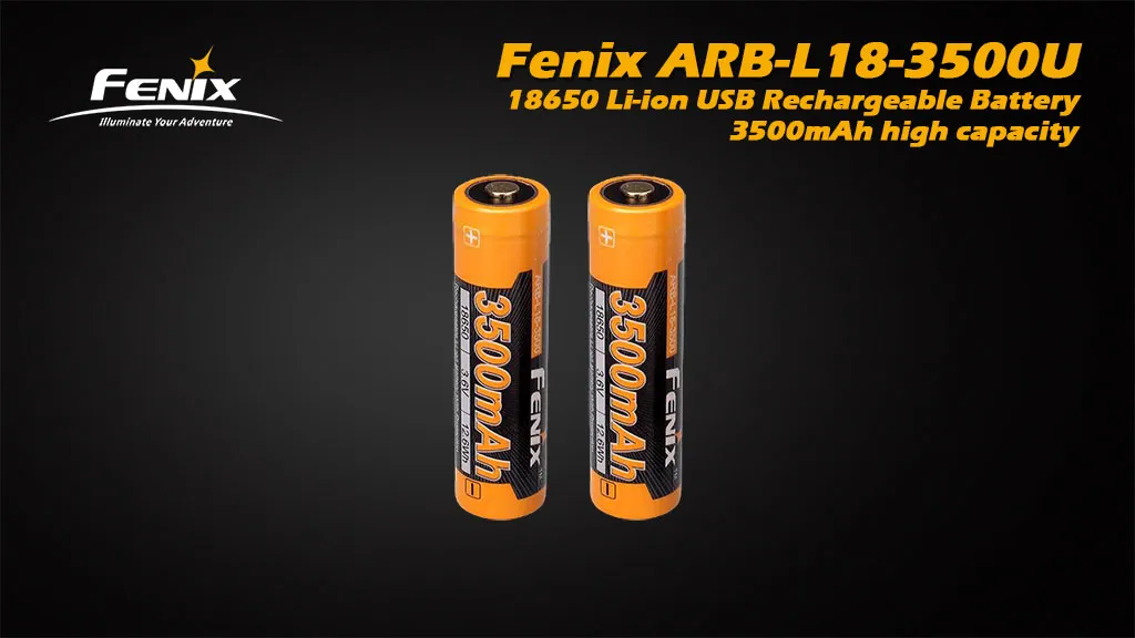 FenixARB-L18-3500U 18650 Li-ion USB Rechargeable Battery
