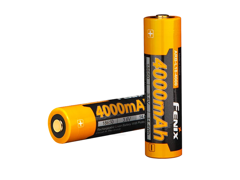 Fenix ARB-L18-4000 18650 Li-ion Rechargeable Battery cutout