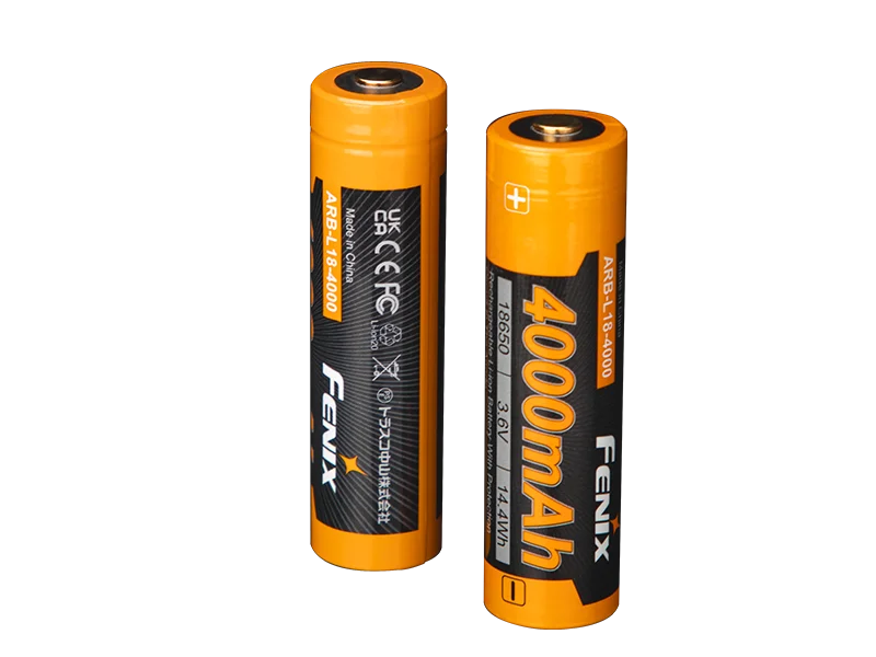 Fenix ARB-L18-4000 18650 Li-ion Rechargeable Battery cutout