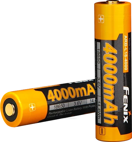 Fenix ARB-L18-4000 18650 Li-ion Rechargeable Battery
