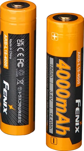 Fenix ARB-L18-4000 18650 Li-ion Rechargeable Battery — detail view 2