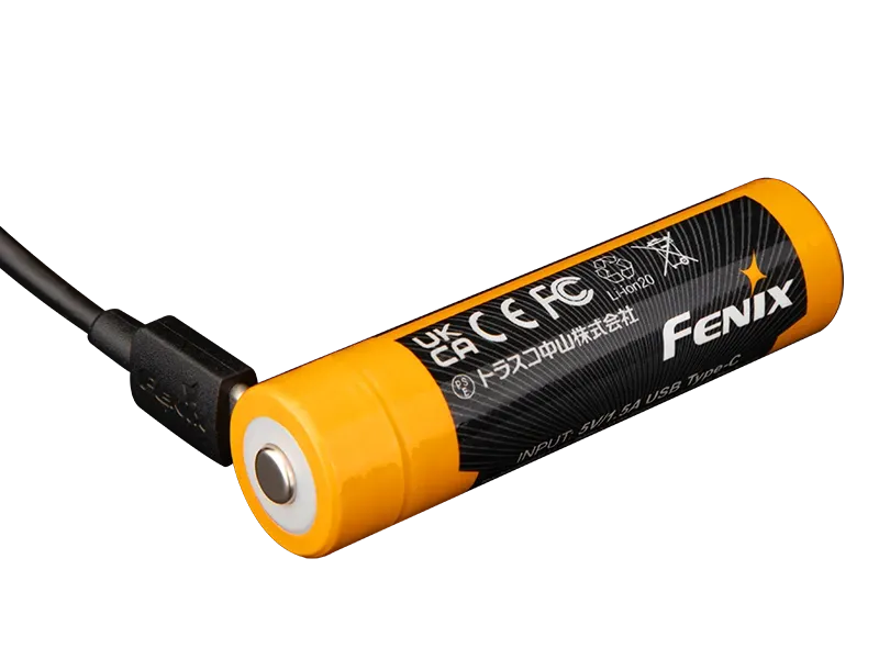 Fenix ARB-L18-4000U 18650 Li-ion USB-C Rechargeable Battery cutout