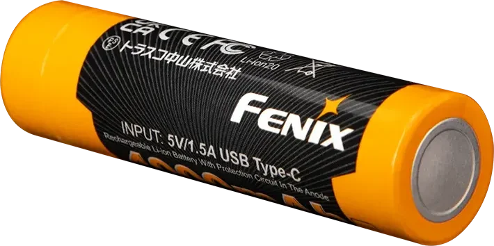 Fenix ARB-L18-4000U 18650 Li-ion USB-C Rechargeable Battery — detail view 5