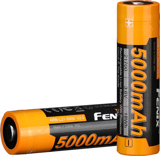 Fenix ARB-L21-5000 V2.0 21700 Li-ion Rechargeable Battery — detail view 2