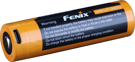 Fenix ARB-L21-5000U 21700 Li-ion USB Rechargeable Battery — detail view 2
