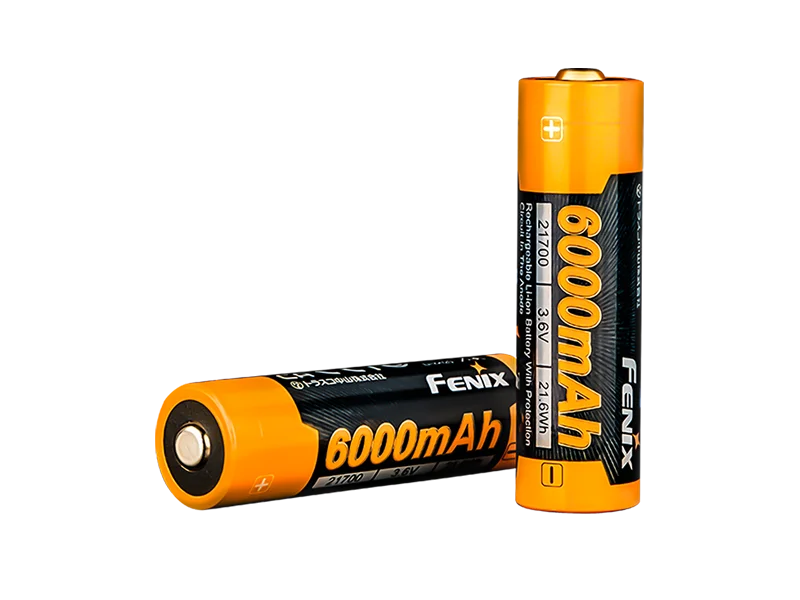 Fenix ARB-L21-6000 21700 Li-ion Rechargeable Battery cutout
