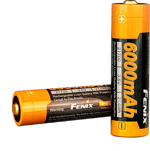 Fenix ARB-L21-6000 21700 Li-ion Rechargeable Battery — detail view 2