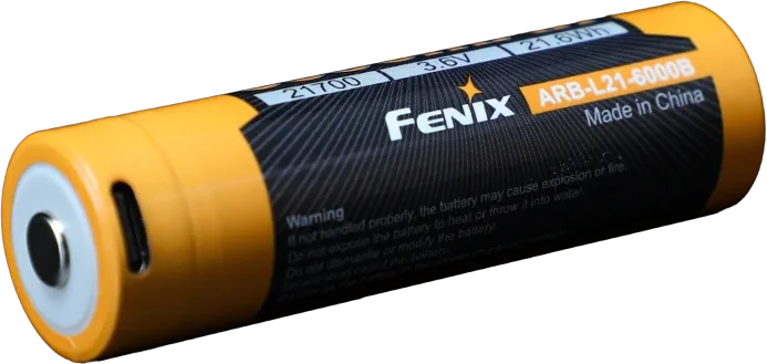 Fenix ARB-L21-6000B 21700 Li-ion USB-C Rechargeable Battery — detail view 4
