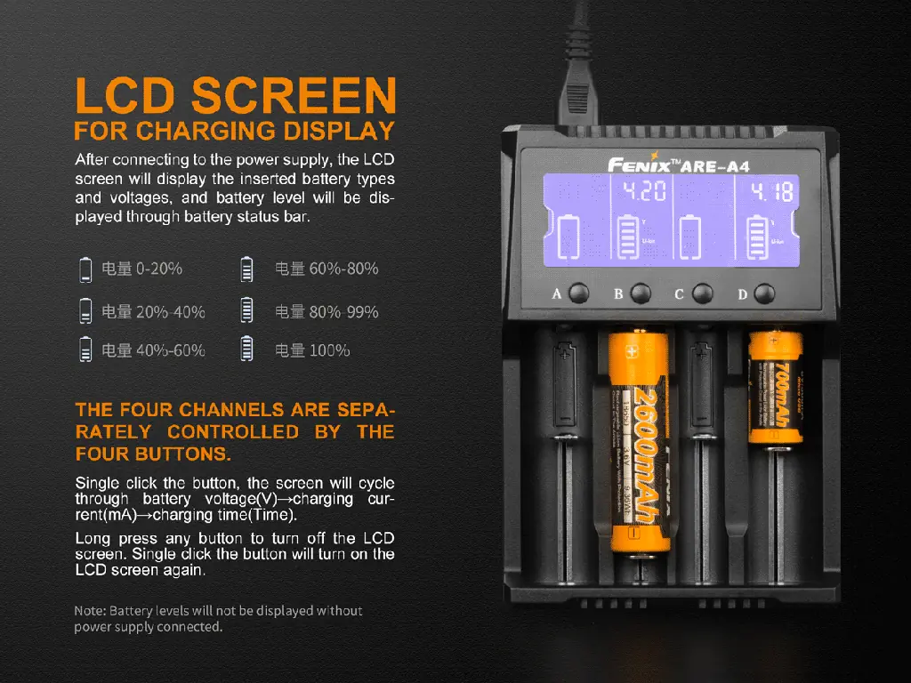 Fenix ARE-A4 Smart Battery Charger - view 5