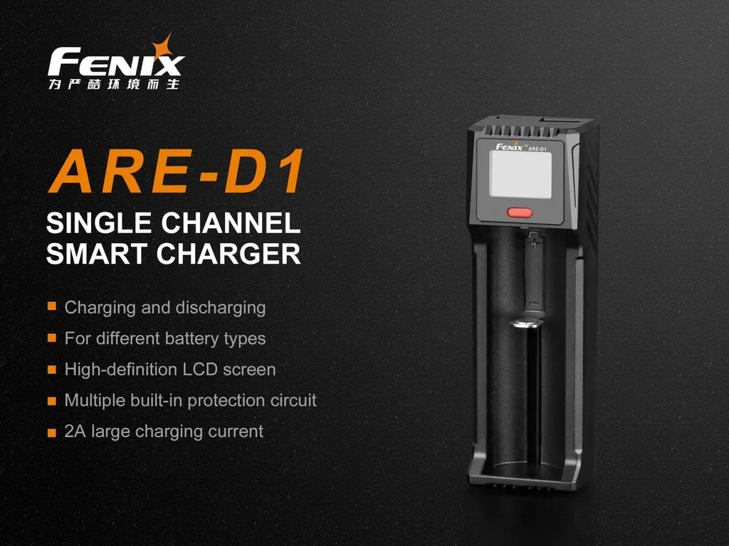 Fenix ARE-D1 Single Bay Smart Battery Charger