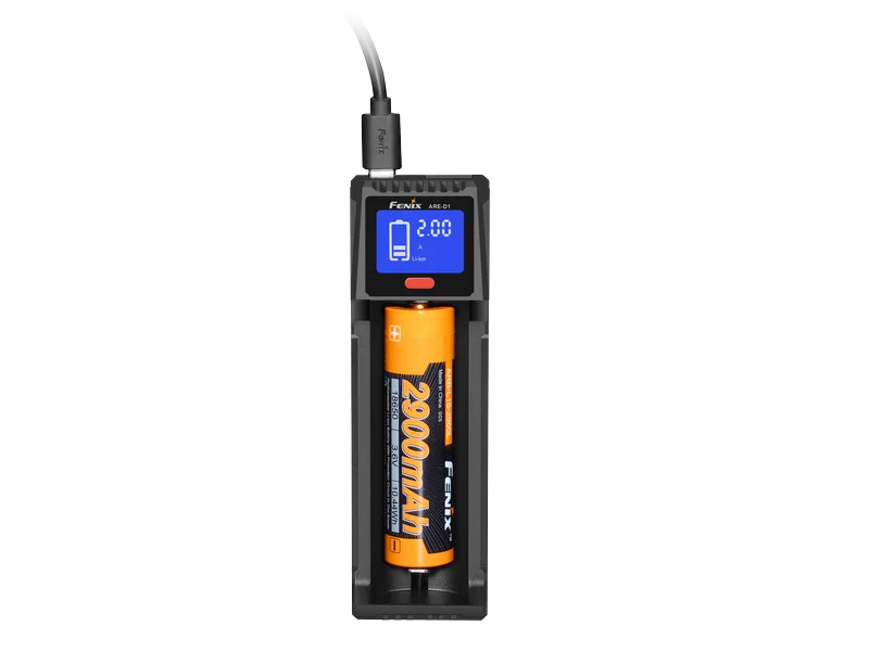 Fenix ARE-D1 Single Bay Smart Battery Charger cutout