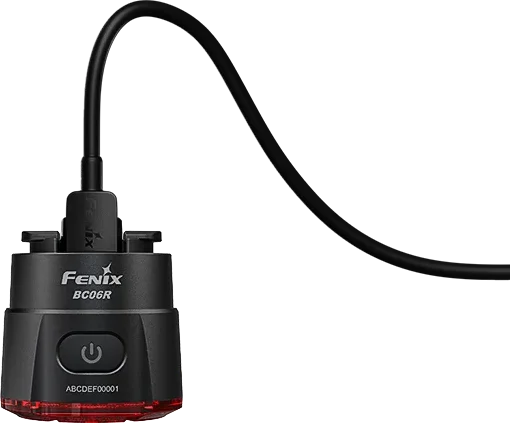 Fenix BC06R Smart Brake Sensing Rechargeable Bicycle Taillight — detail view 2