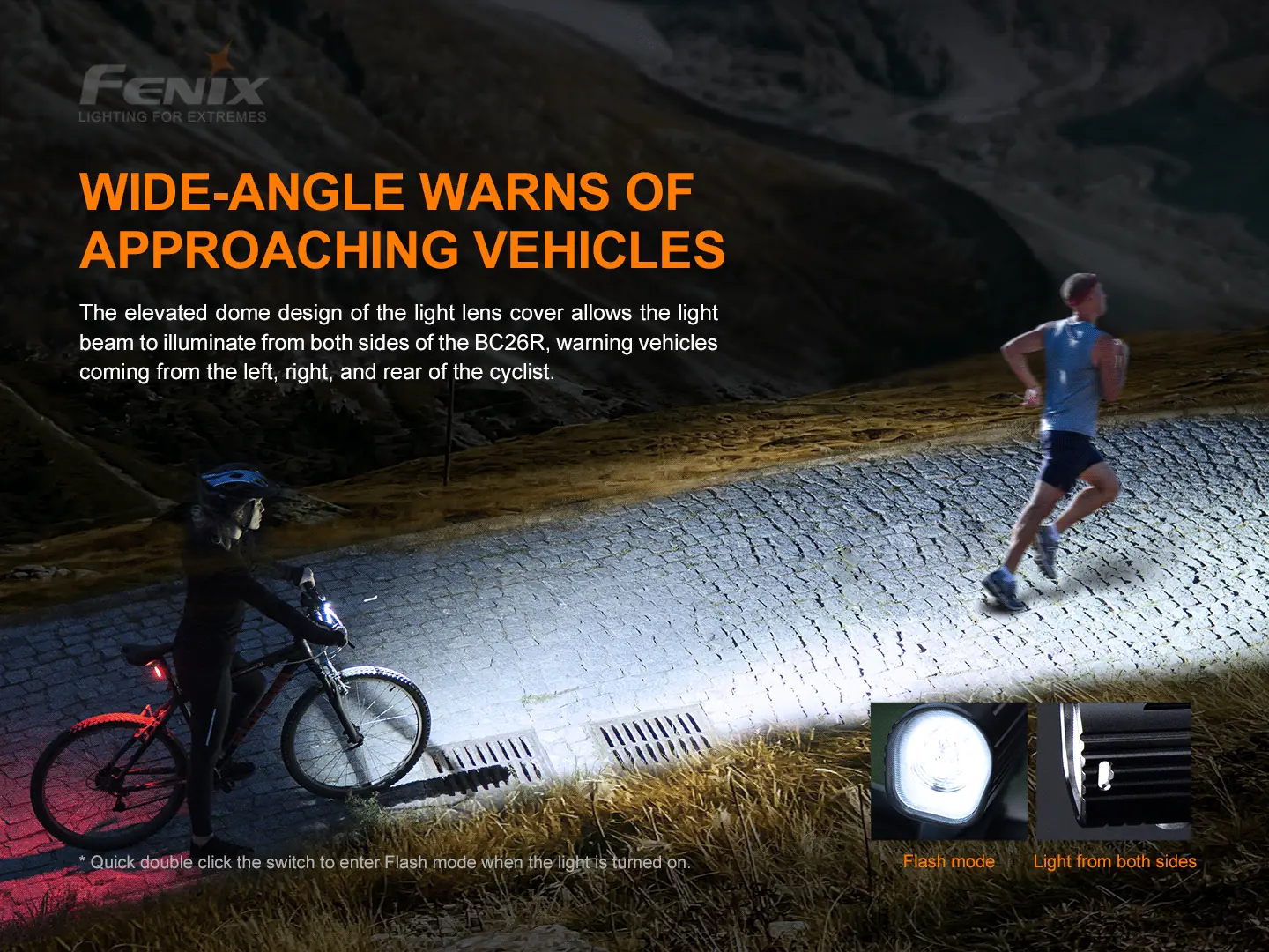 Fenix BC26R Ultra Bright Rechargeable Bicycle Light - view 8