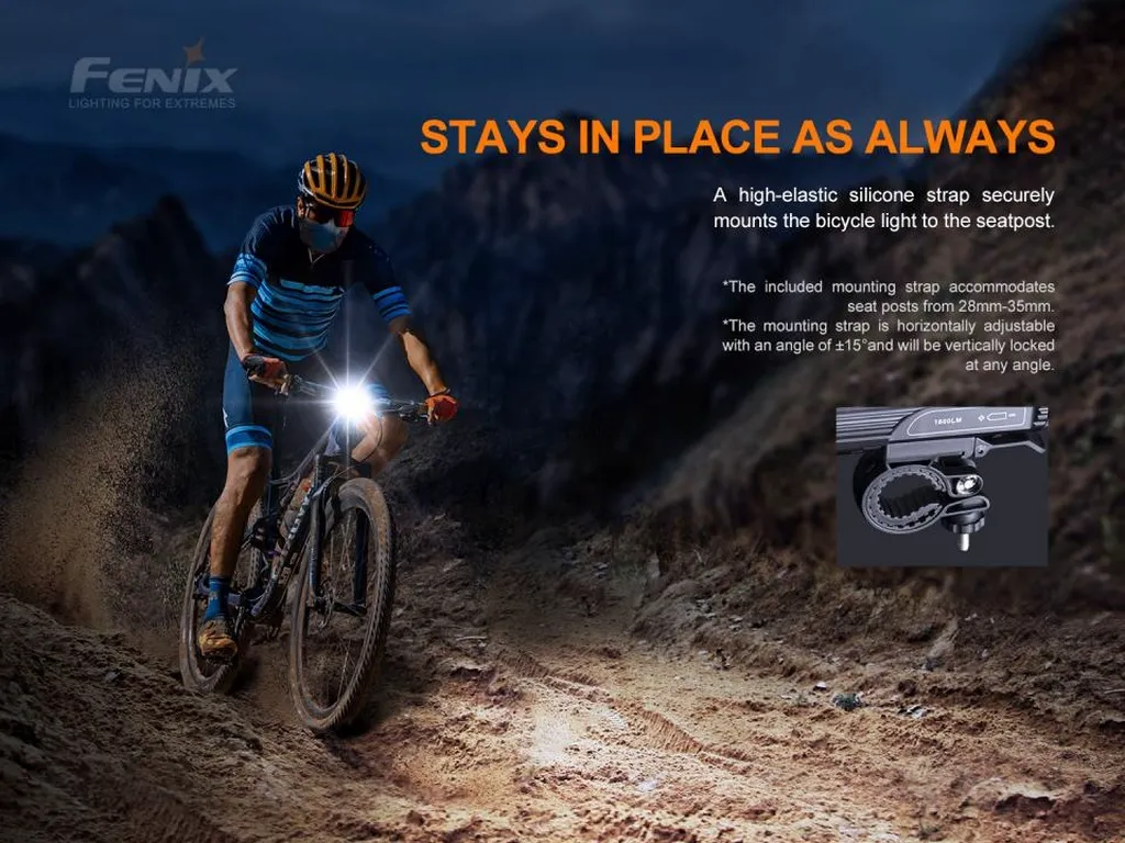 Fenix BC26R Ultra Bright Rechargeable Bicycle Light - view 9