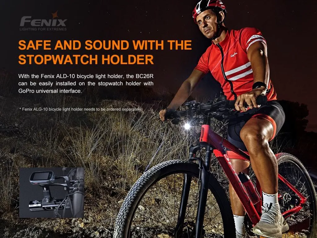 Fenix BC26R Ultra Bright Rechargeable Bicycle Light - view 10