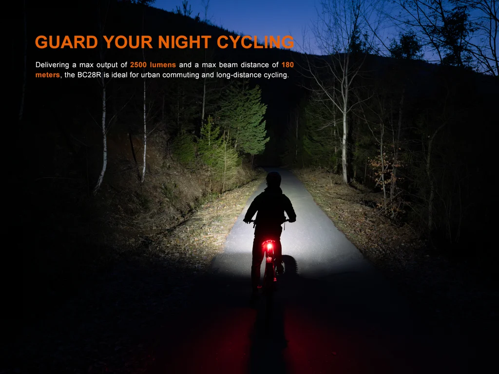 Fenix BC28R Smart Control Bicycle Light Combo - view 2