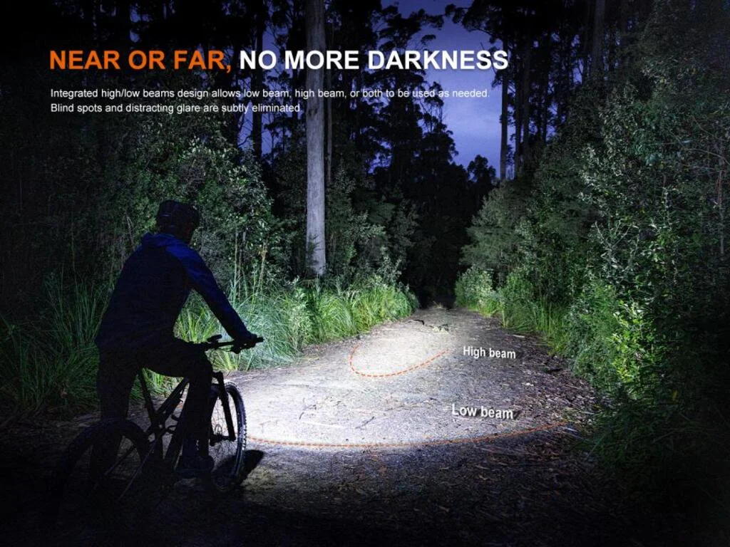 Fenix BC45R High-Performance Mountain Bike Light - view 3