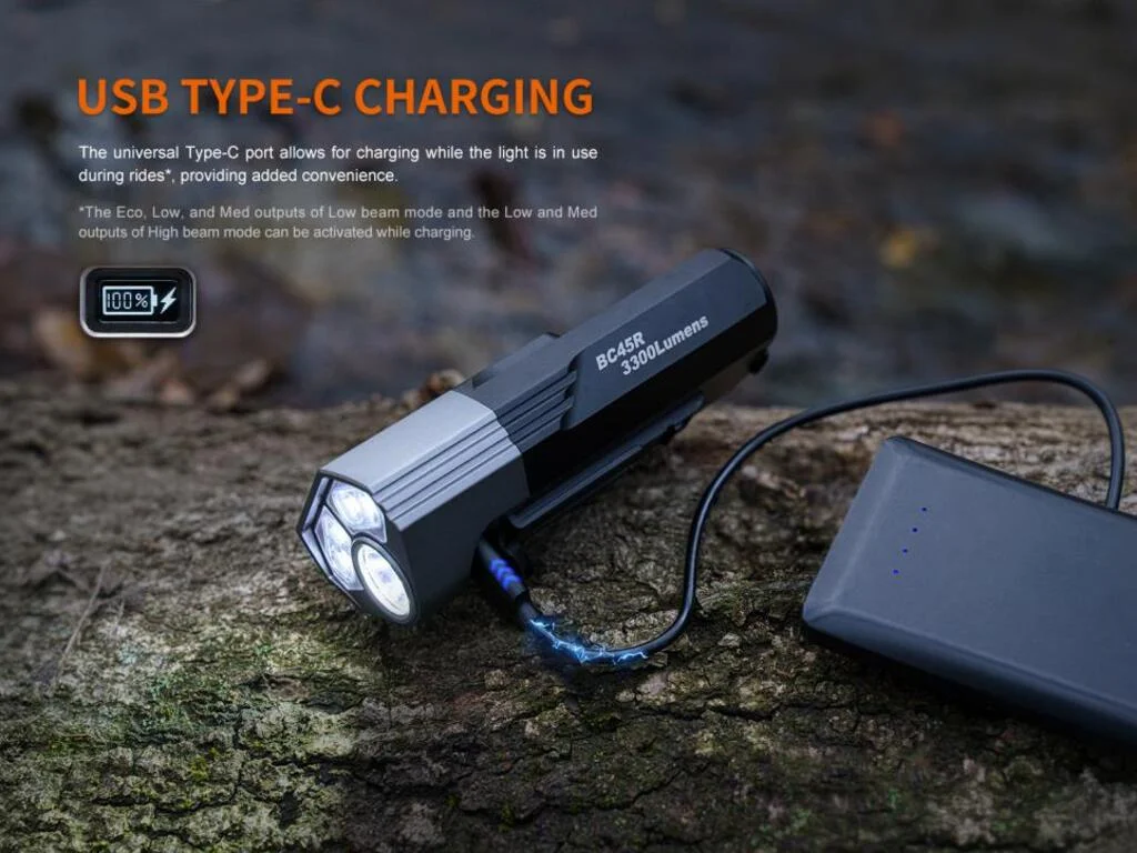 Fenix BC45R High-Performance Mountain Bike Light - view 12