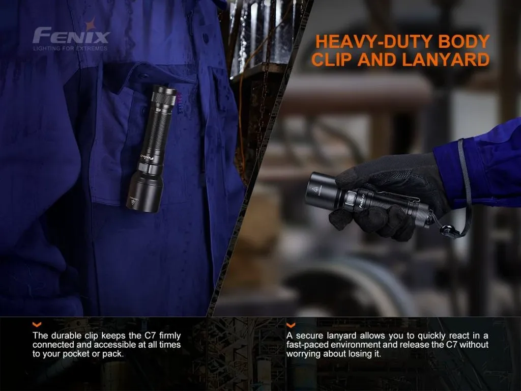 Fenix C7 High-Performance Rechargeable Flashlight - view 6