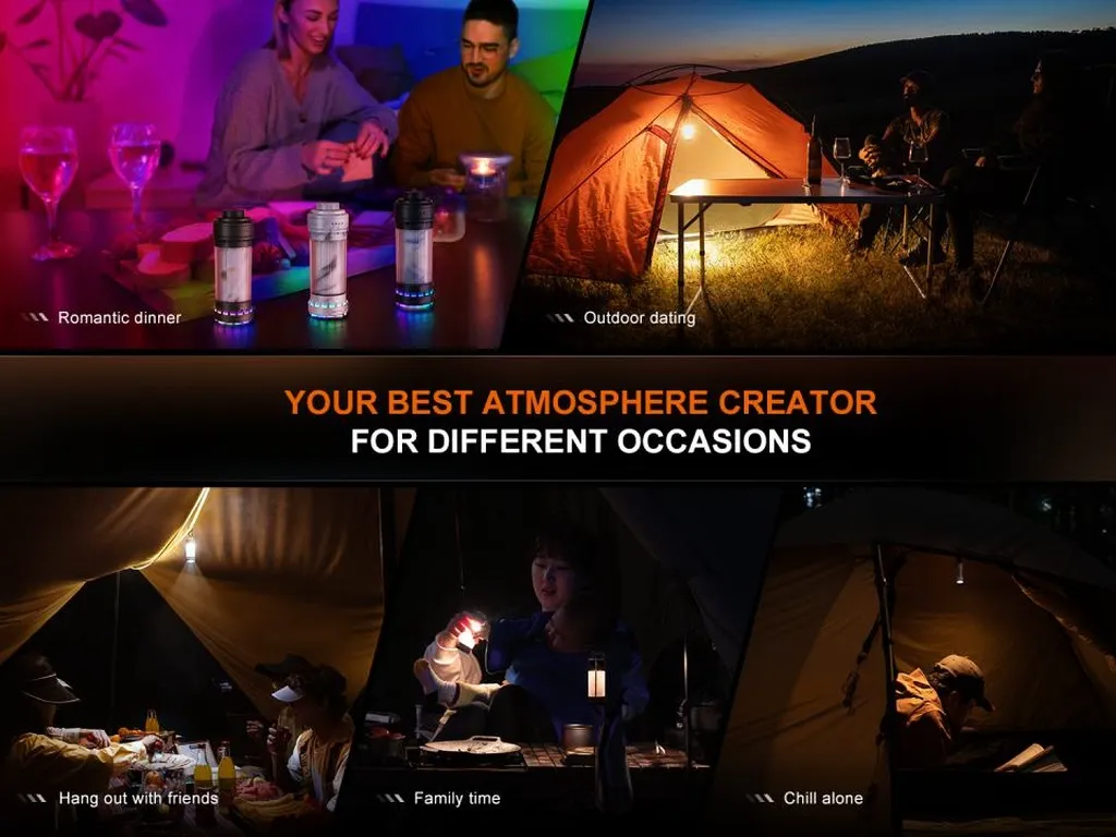 Fenix CL22R Outdoor Multicolored Camping Lantern - view 9