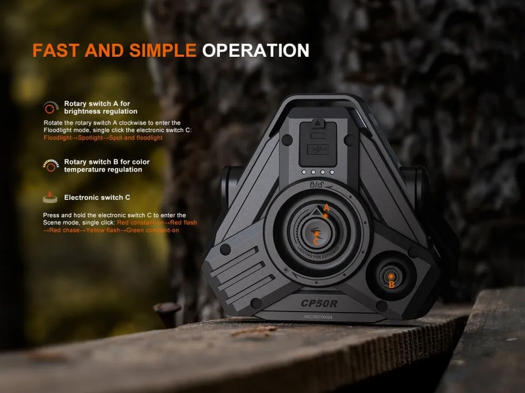 Fenix CP50R Multifunctional Vehicle Camping Lantern - view 5