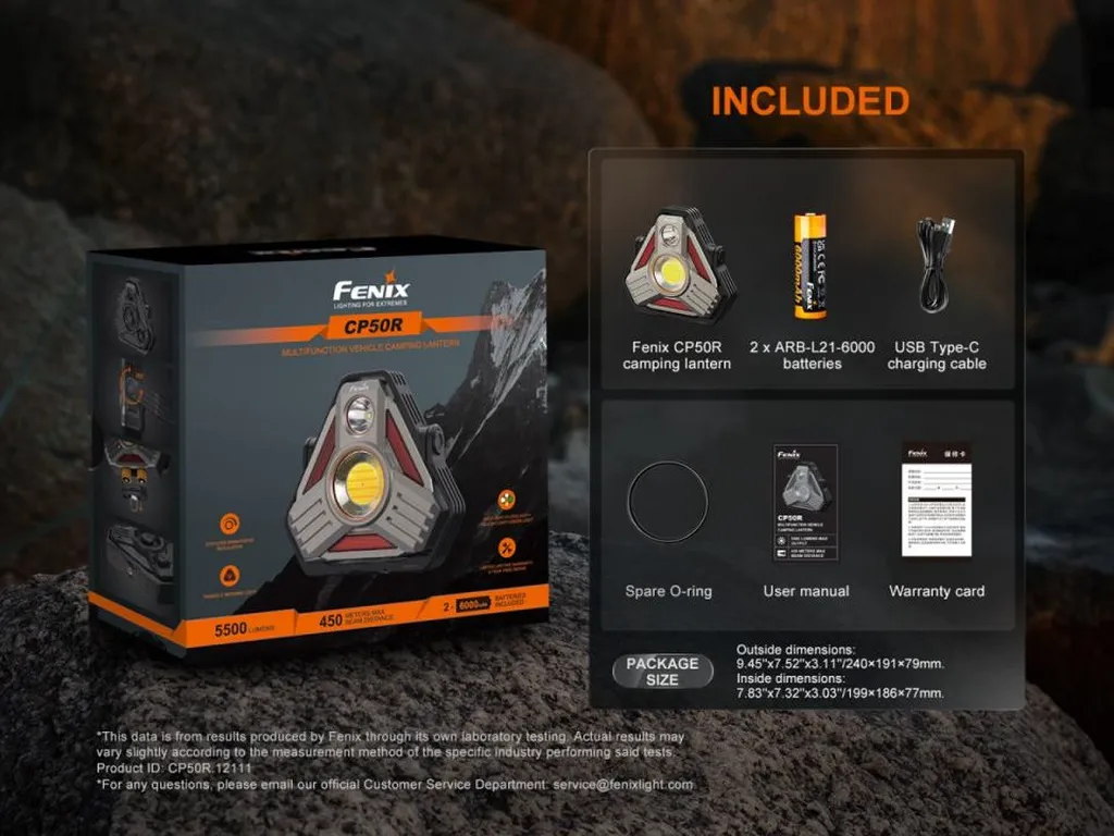 Fenix CP50R Multifunctional Vehicle Camping Lantern - view 16