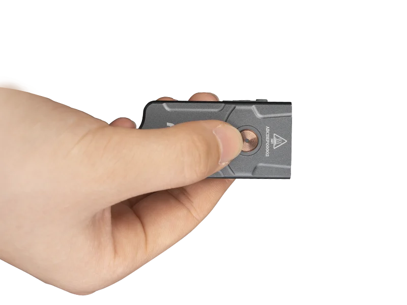 Fenix E03R V2.0 All-Metal Keychain Flashlight cutout