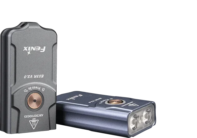 Fenix E03R V2.0 All-Metal Keychain Flashlight