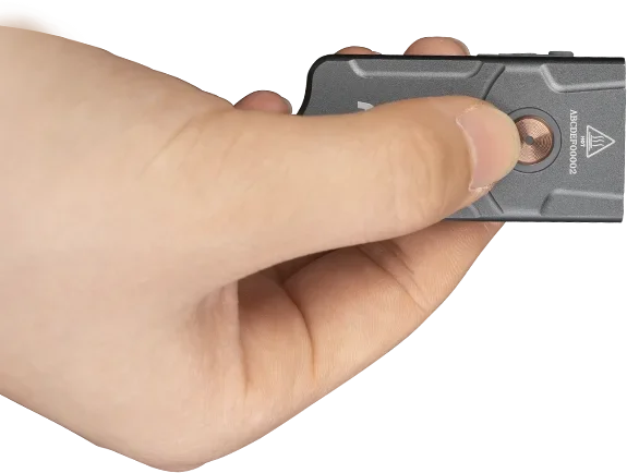 Fenix E03R V2.0 All-Metal Keychain Flashlight — detail view 6