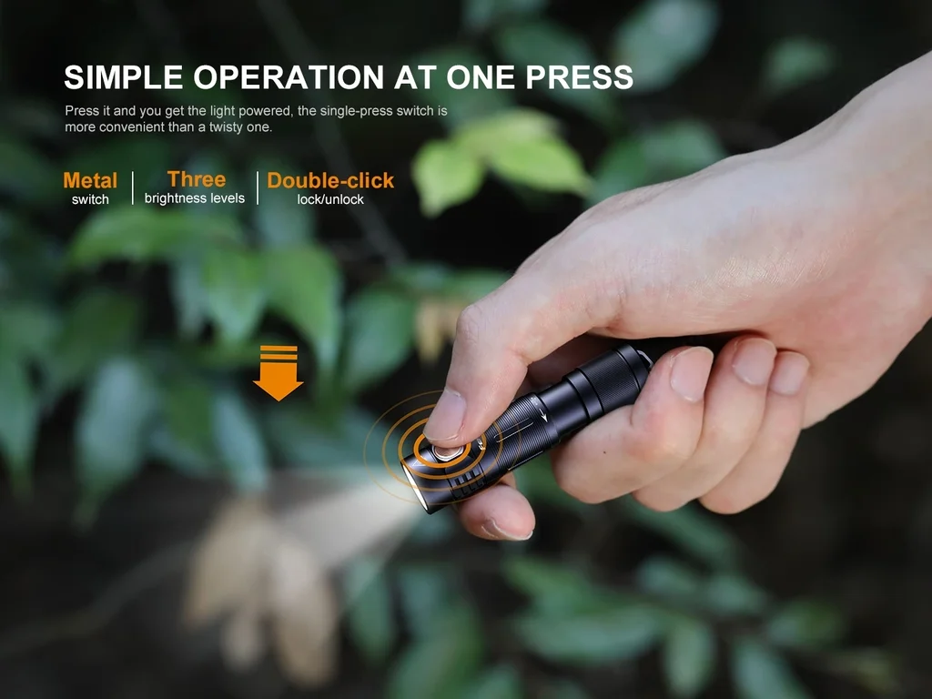 Fenix E05R Rechargeable Keychain Flashlight - view 9