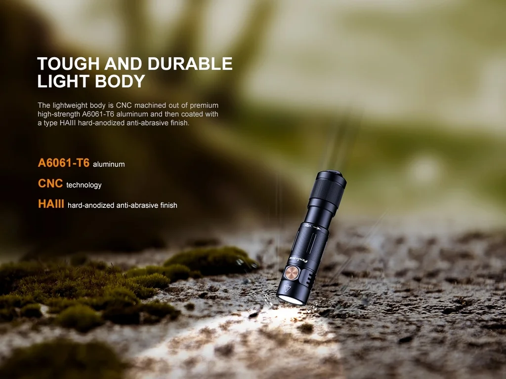 Fenix E05R Rechargeable Keychain Flashlight - view 10